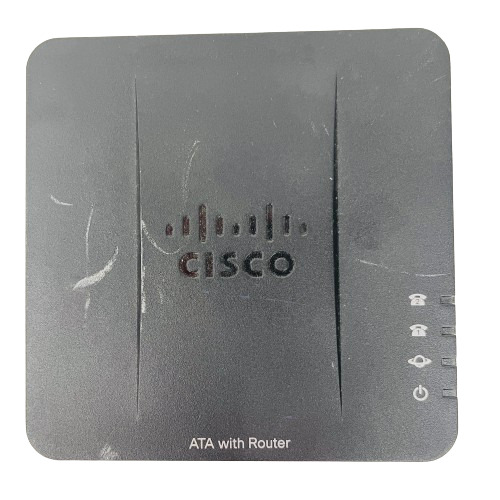 Cisco SPA122 ATA with Router 2 Port VoIP with Power Adapter
