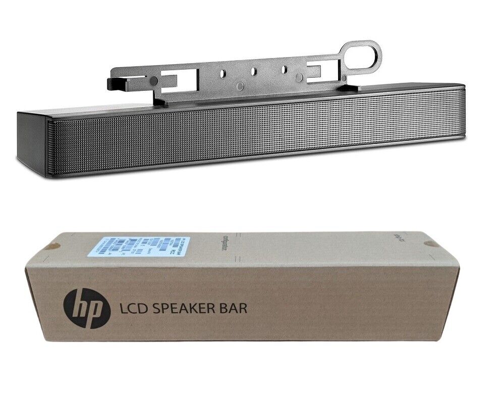 HP NEW IN BOX LCD SPEAKER BAR SEALED NQ576AA