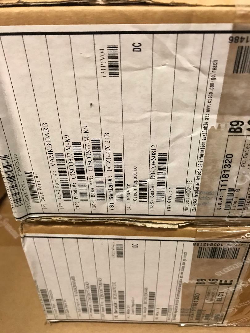 NEW SEALED CISCO887-M-K9 Integrated Service Router