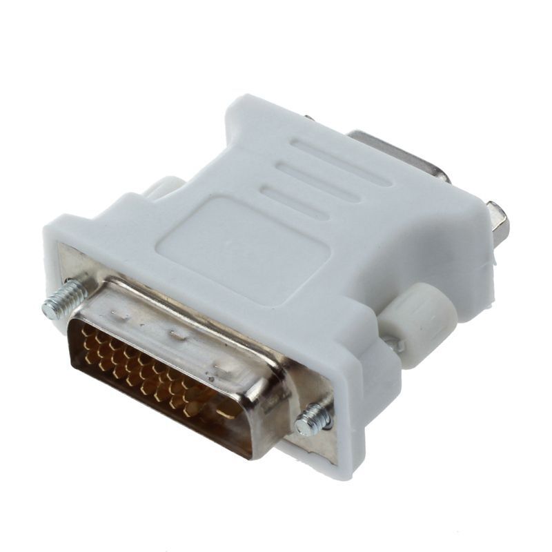 3X( DVI male adapter (DVI - D 24 1) to female VGA (15-pin) H7S4)9424