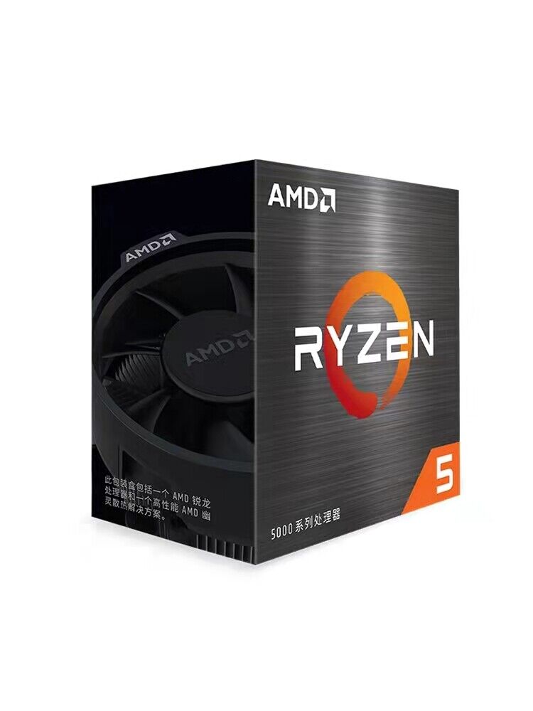 AMD Ryzen 5 5500 R5 Socket AM4 Zen 3 Processor with Wraith Stealth CPU Cooler
