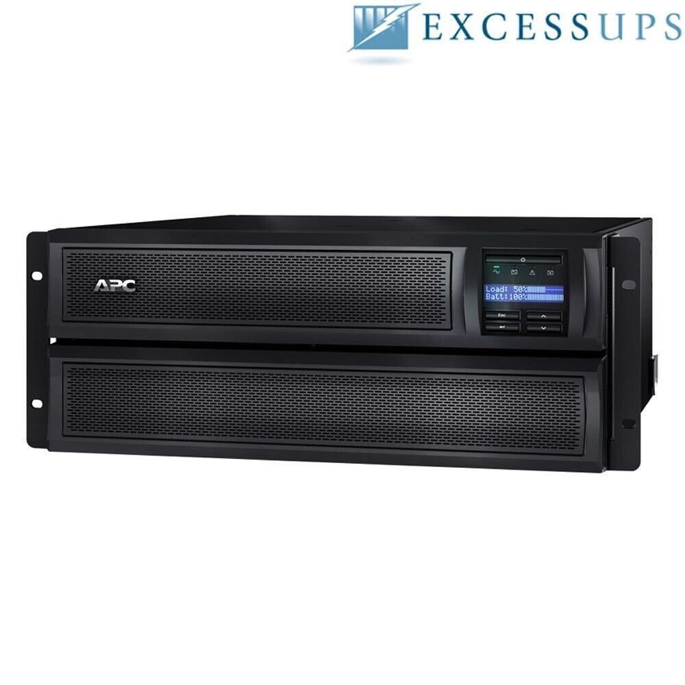 APC Smart UPS X 2000VA 1800W LCD RM 4U 120V SMX2000LVNC - BRAND NEW - 
