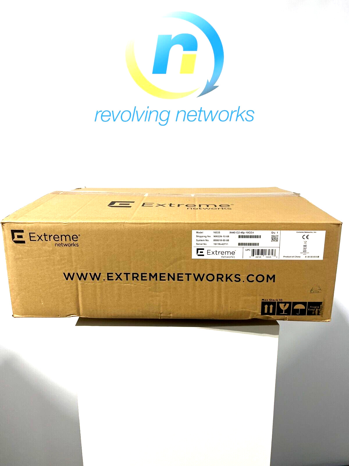 NOB Extreme Networks X440-G2-48P-10GE4 48-Port GbE PoE+ Switch - 1 Year Warranty
