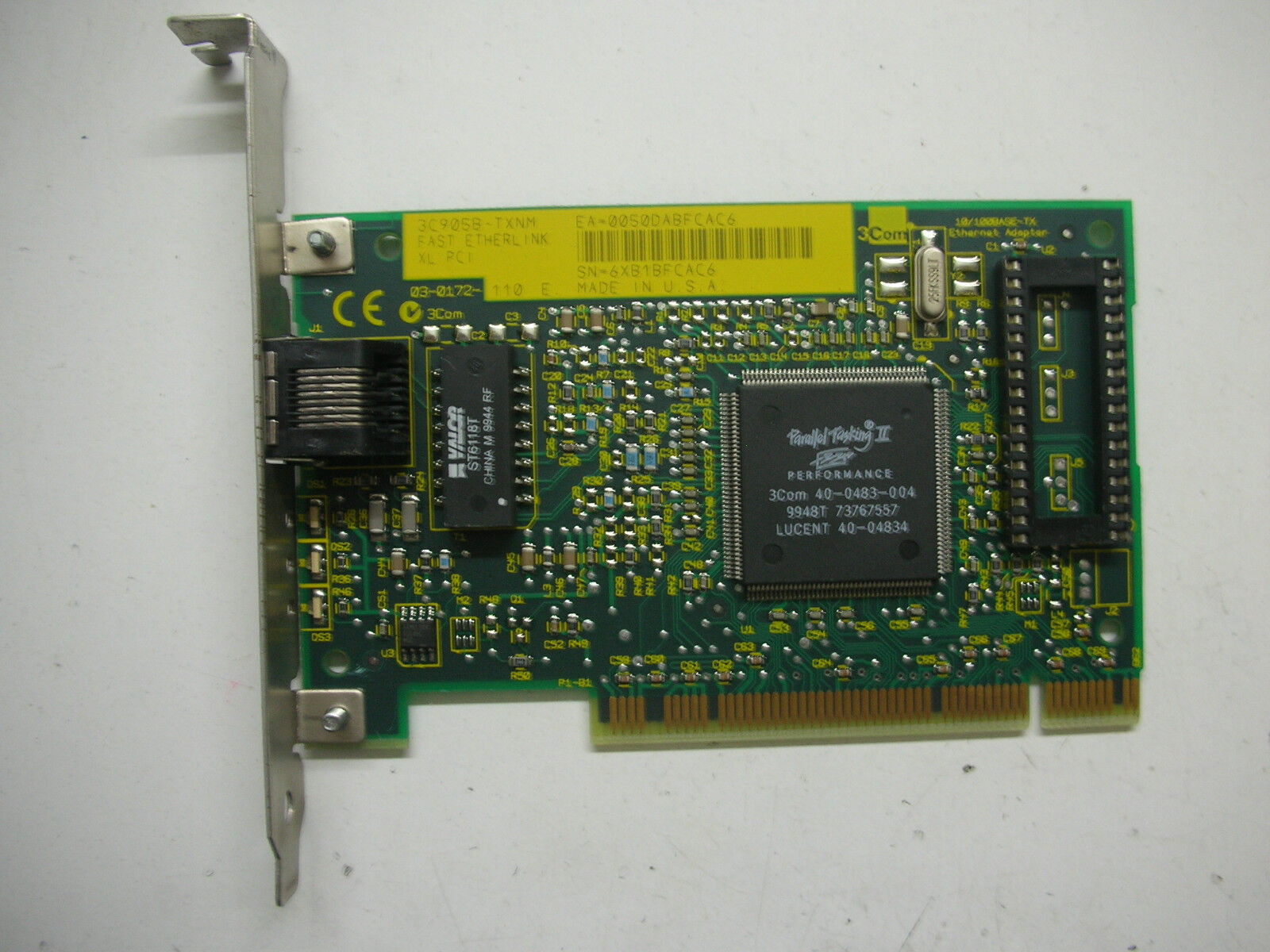 3COM 3C905B-TXNM RJ45 PCI