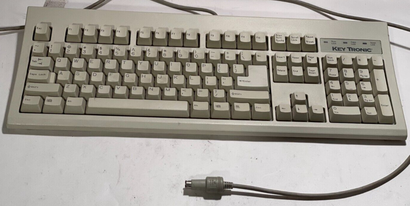 Rare Vintage Key Tronic Keyboard HOT SALE