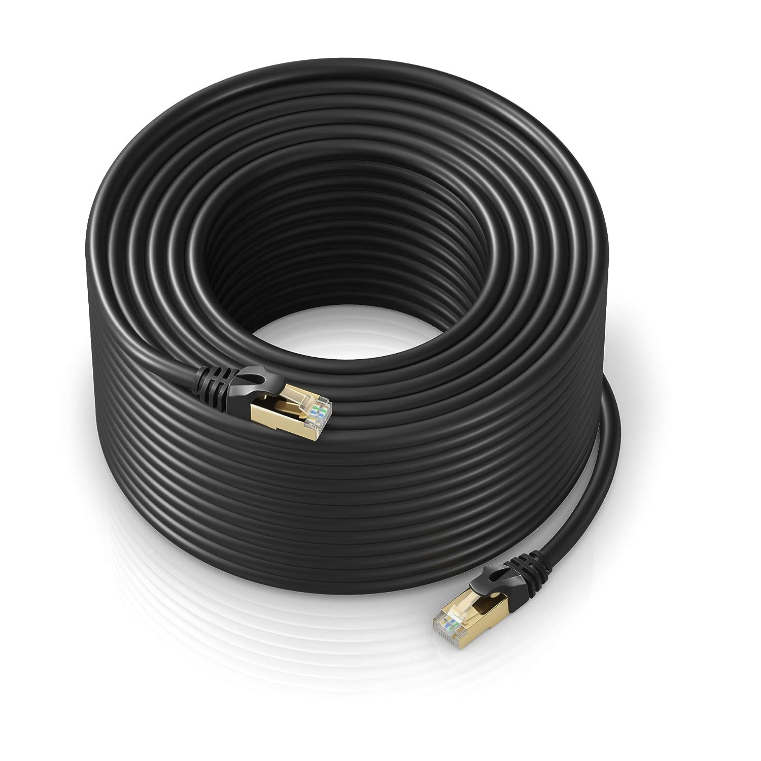 Cat 7 Ethernet Cable 300 ft - Internet & Network LAN Patch Cable, RJ45 Connec.