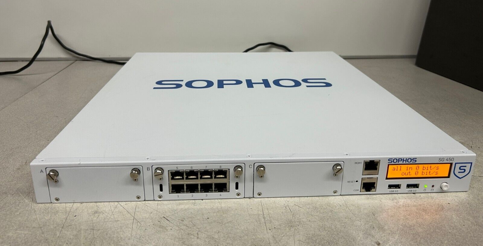 Sophos SG 450 rev. 1 Security Appliance UTM Firewall