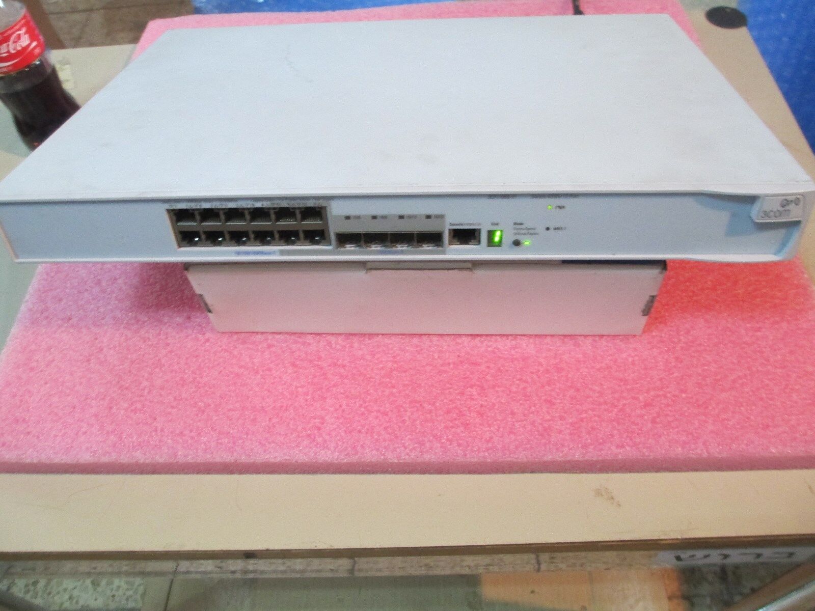3com 3CR17660-91 Switch 4200G 12-Port Gigabit w/ 3C17666 Module &10G XFP 3CXFP94