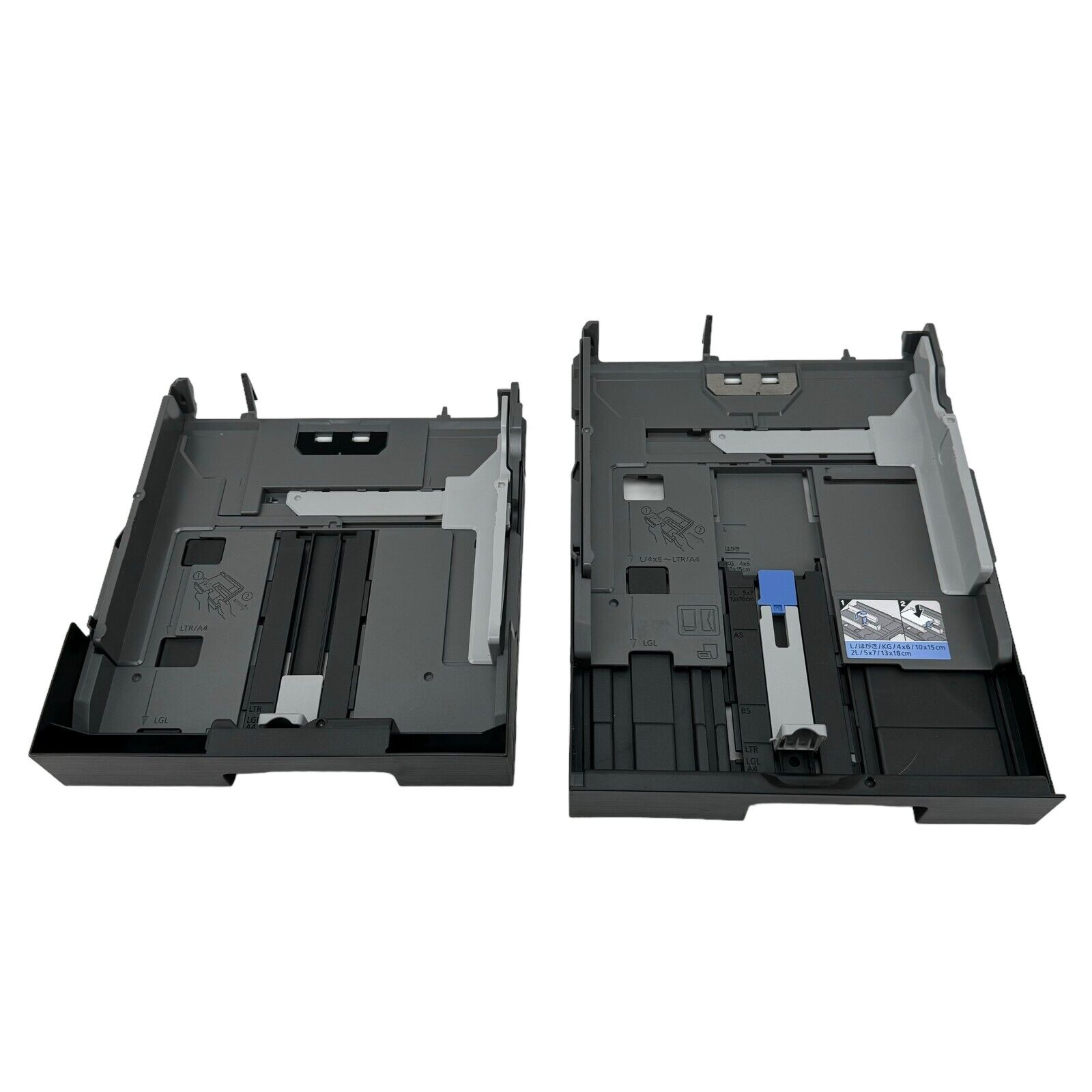 Pair of Canon Maxify iB4120 Laser Printer Genuine Replacement Paper Trays
