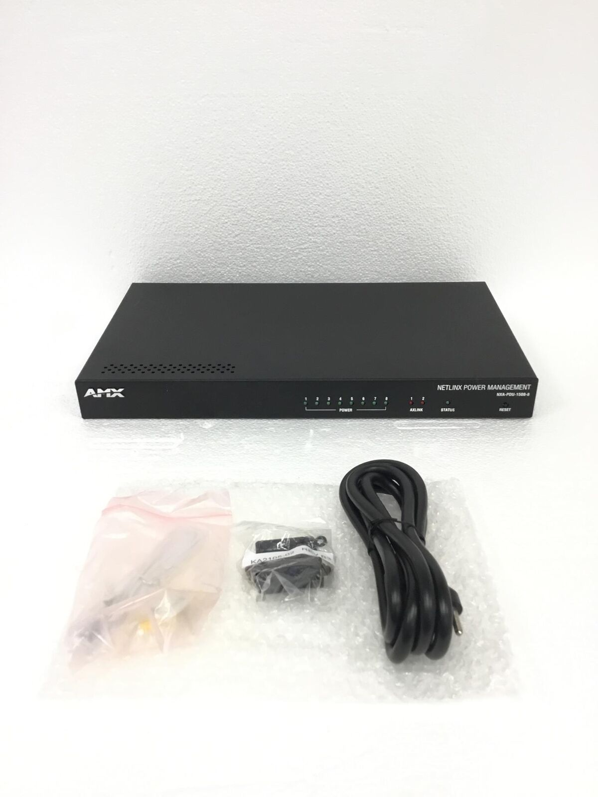 NEW AMX Netlinx Power Management NXA-PDU-1508-8 w/Screws Accessories Rackmount