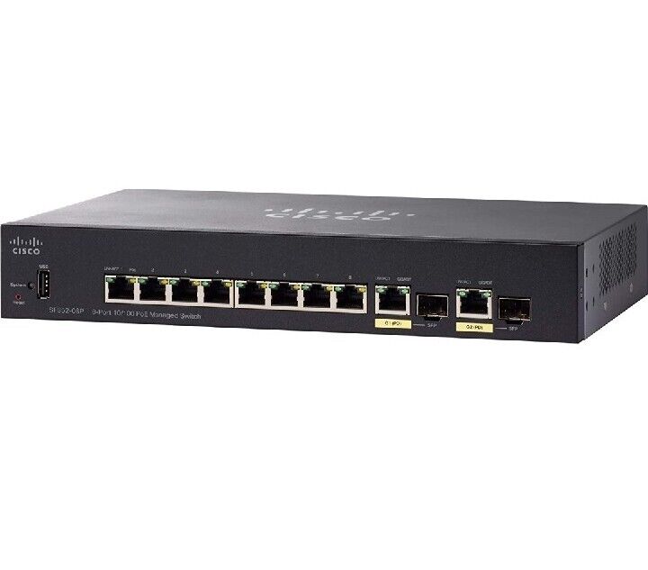 Cisco SF352-08P Managed Switch (SF352-08P-K9-NA)(AMZ$450)