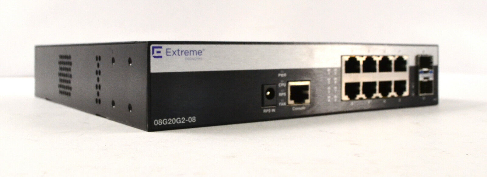 Extreme Networks 08G20G2-08 8 port 10/100/1000 800-Series Layer 2 switch