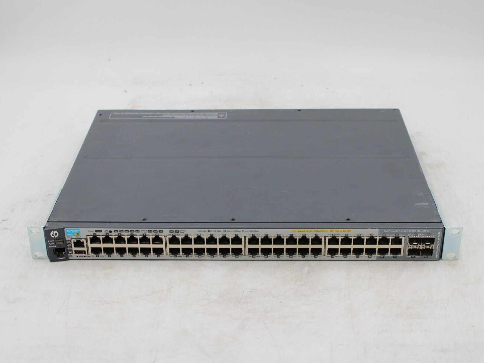 HP ProCurve 2920-48G PoE+  Port Gigabit Ethernet Managed Network Switch J9729A