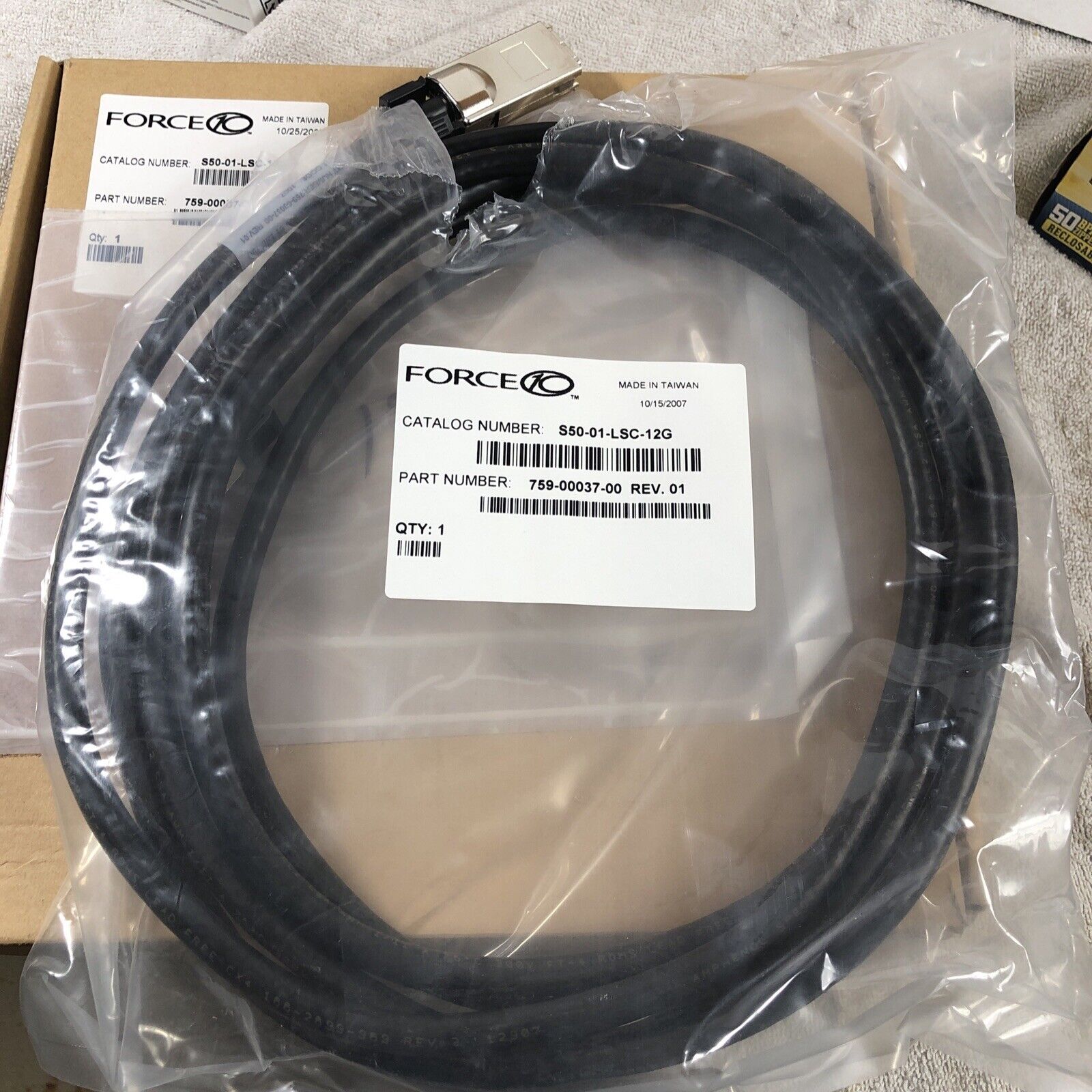 Force10 S50-01-LSC-12G 4M Stacking Cable (4455)