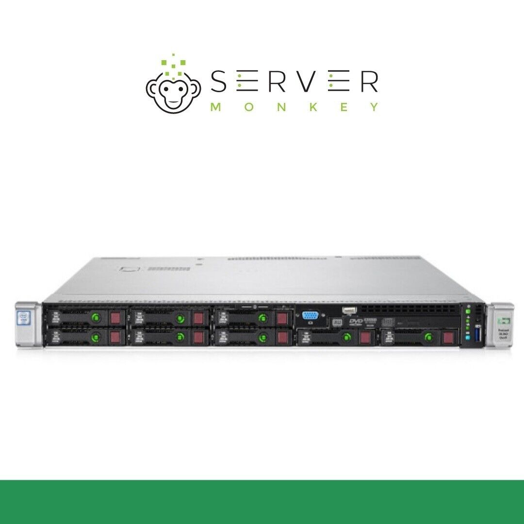 HPE Proliant Dl360 G9 Server | 2x Xeon E5-2660V3 | 32GB | P440AR | 2 x HDD Tray