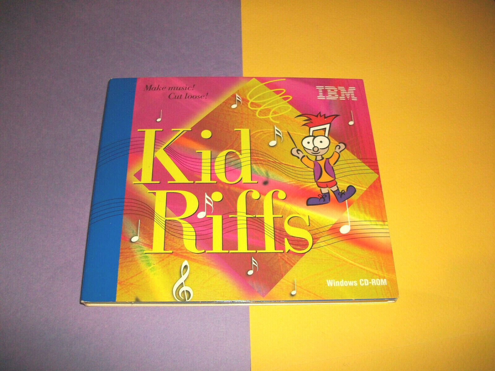 ⭐ KID RIFFS - VINTAGE PC CD MUSIC SOFTWARE 1995