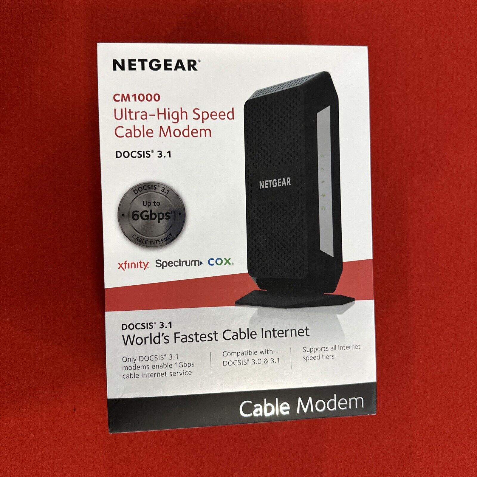 Netgear CM1000 Ultra-High speed Cable Modem - Docsis 3.1