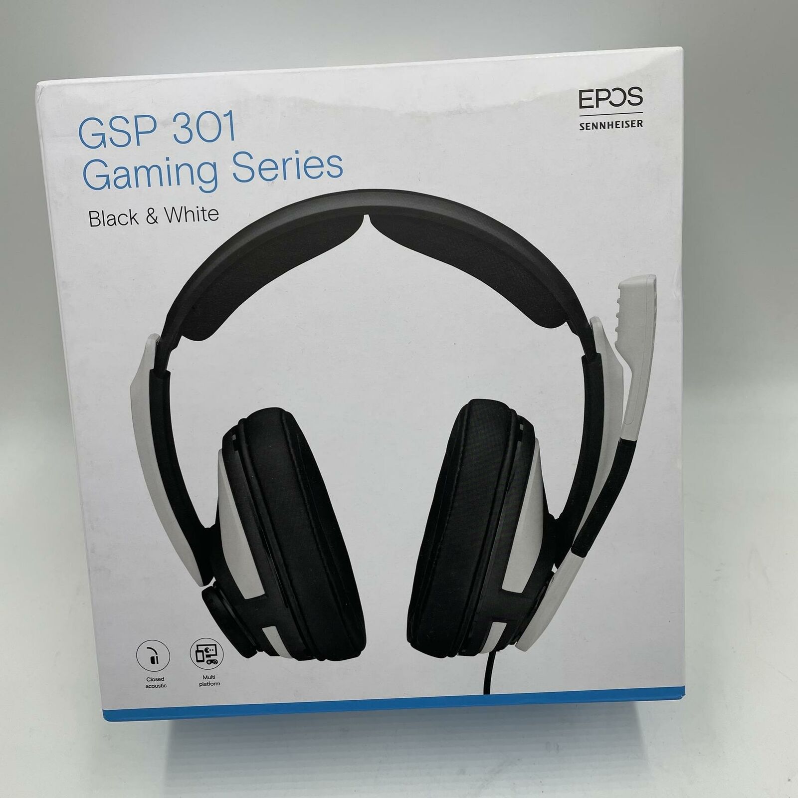 EPOS I Sennheiser GSP 301 Gaming Headset, with Noise-Cancelling Mic