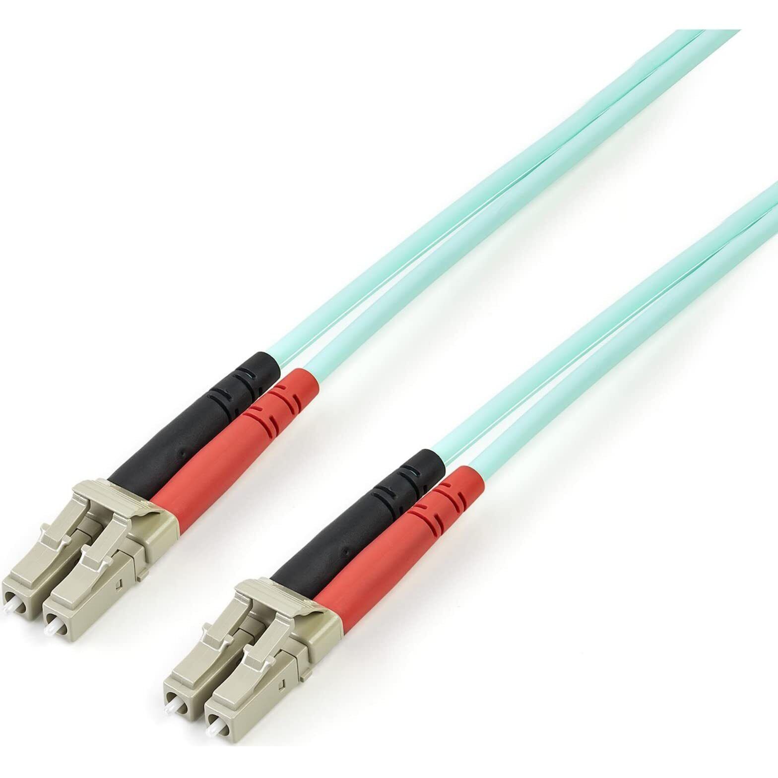 StarTech.com 3m (10ft) LC/UPC to LC/UPC OM4 Multimode Fiber Optic Cable,