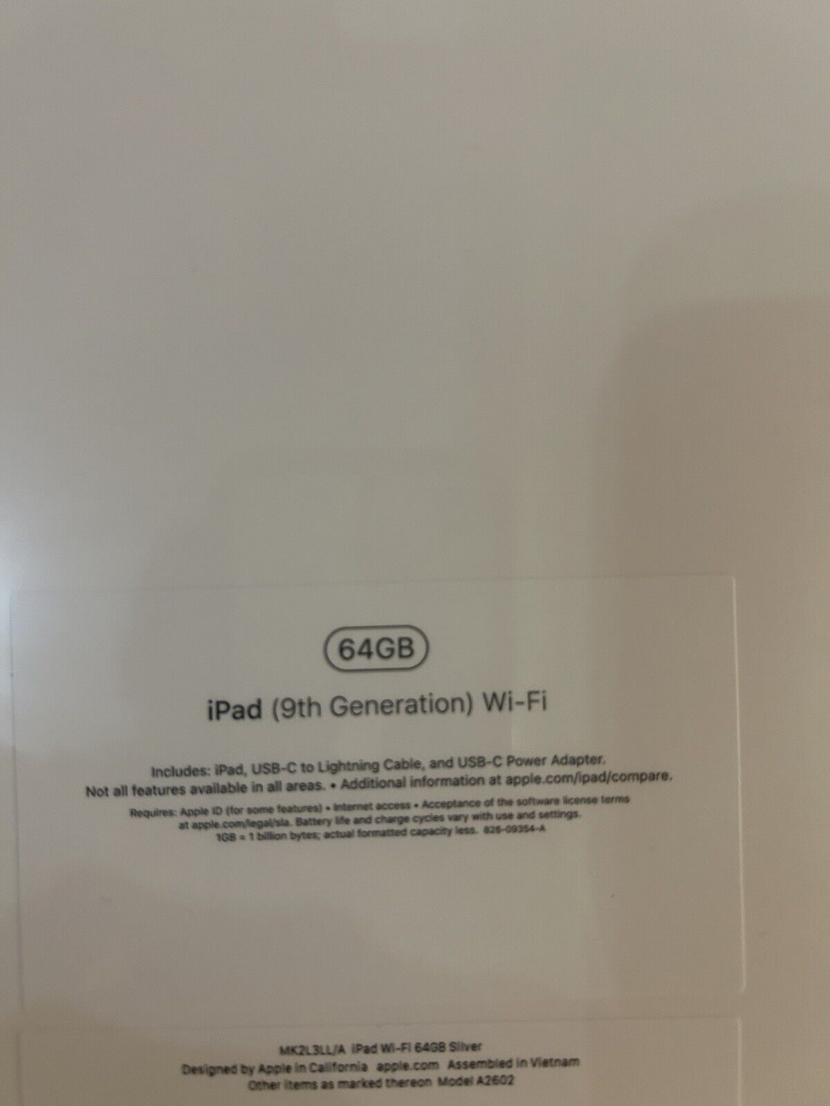 ipad 9th generation 64gb wifi only + Apple Watch SE