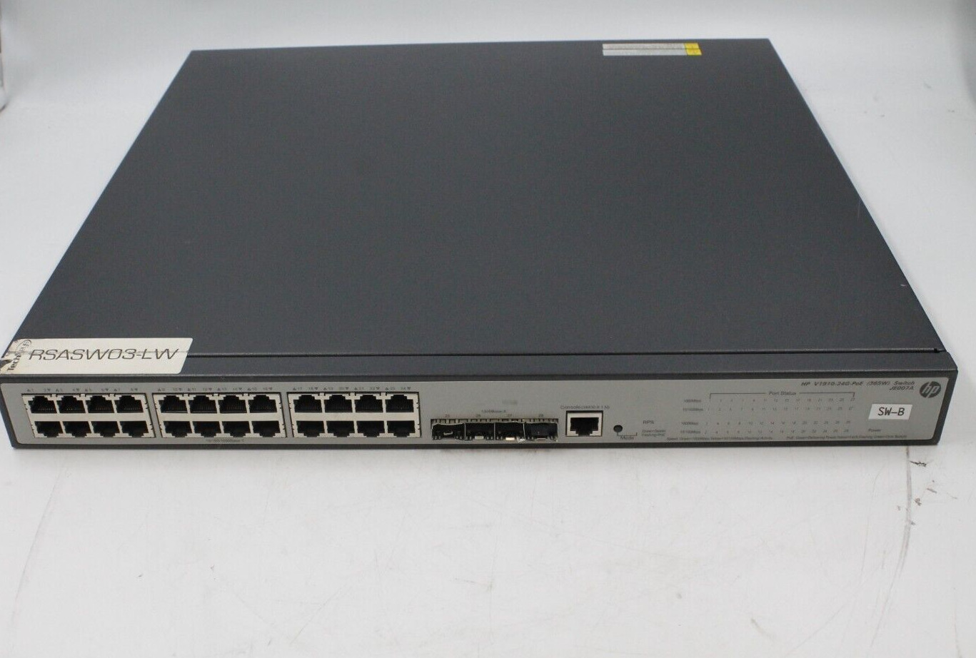 HP V1910-24G-PoE JE007A 24-Port Gigabit Managed PoE Ethernet Switch