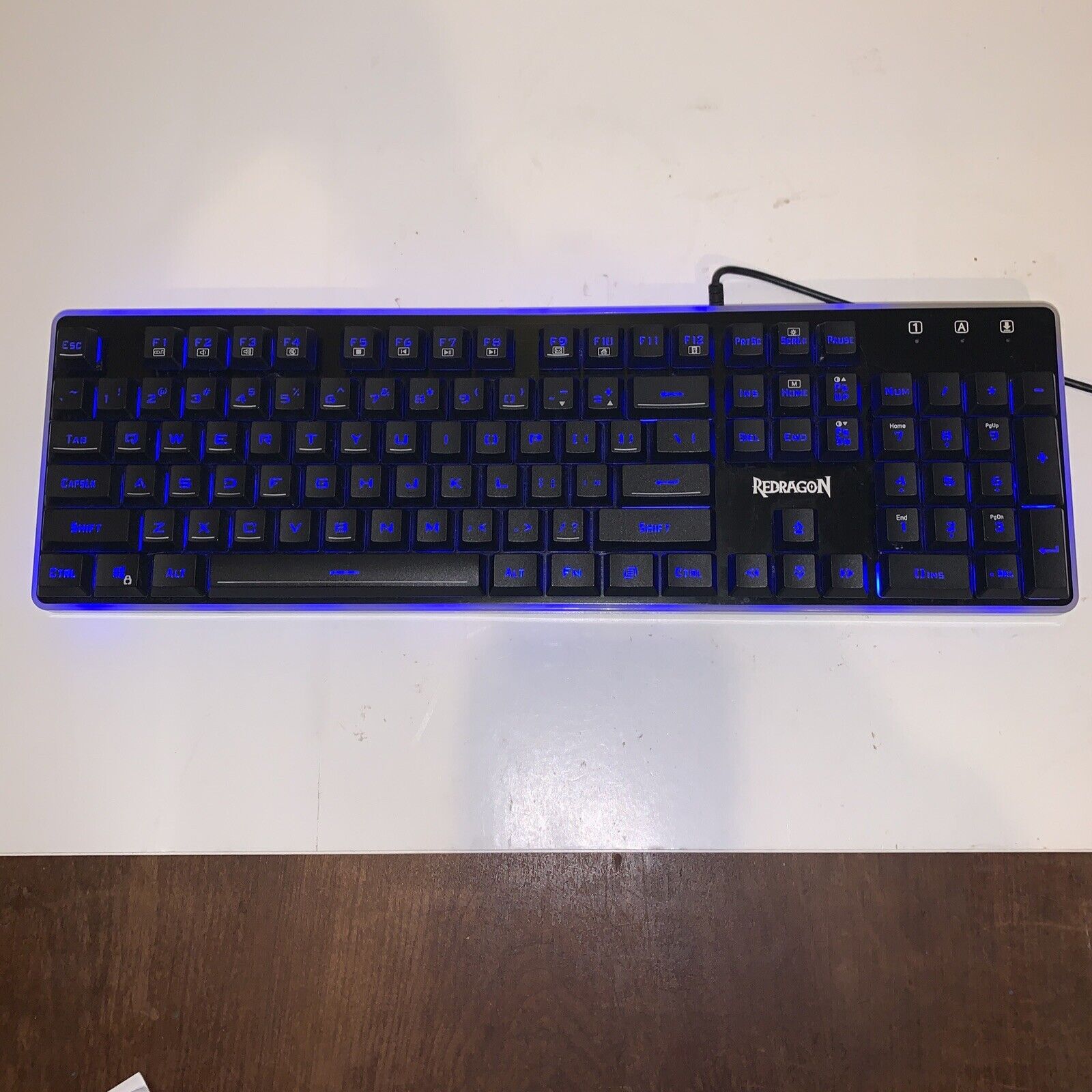 Red Dragon Model S107 Wired Gaming Keyboard Mechanical w/ RGB Backlight