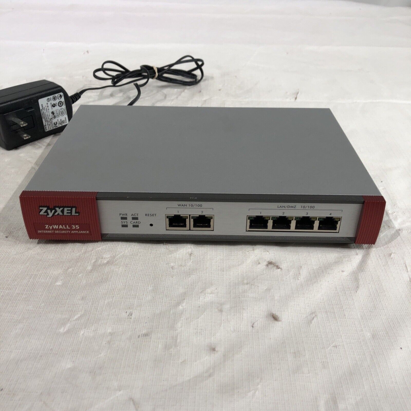 Zyxel Zywall 35 Router Internet Security Appliance