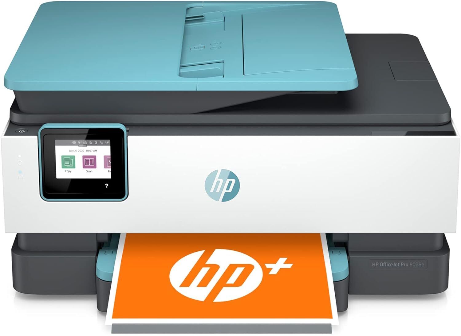 HP OfficeJet Pro 8028e All-in-One Wireless Printer HP+ Color Print Copy Scan Fax