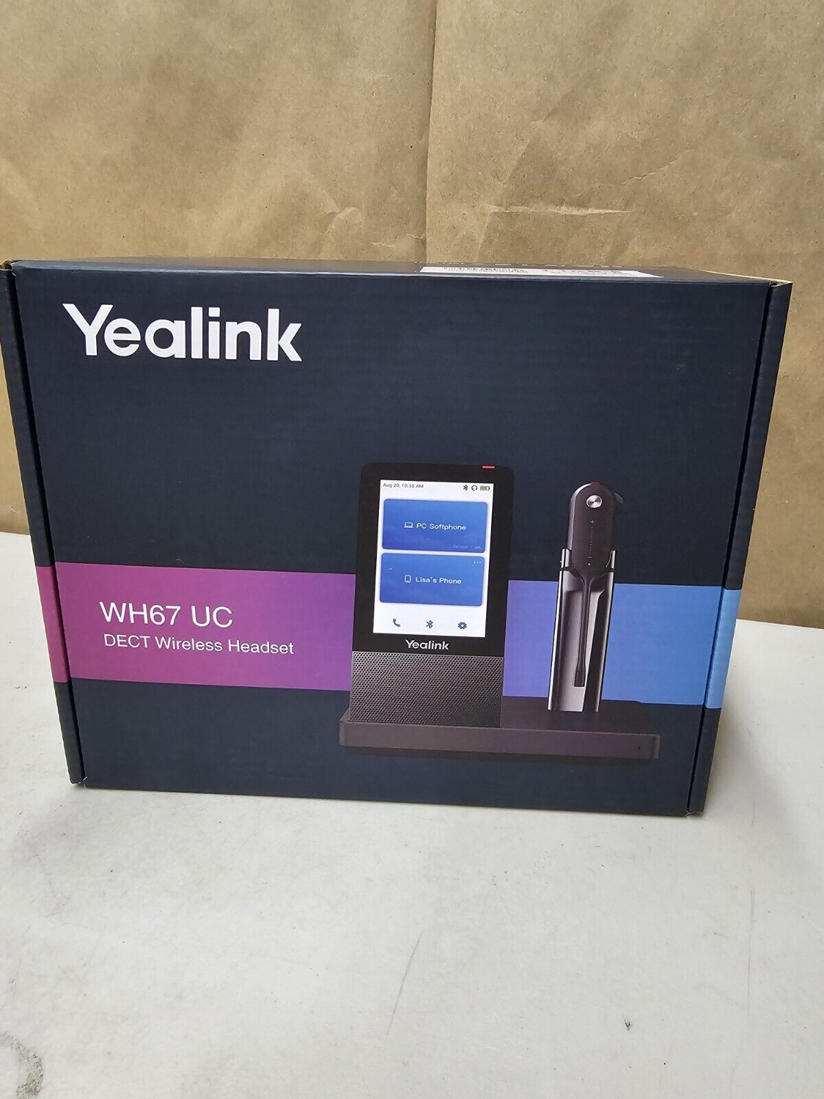 Yealink WH67 UC DECT Wireless Convertible Headset