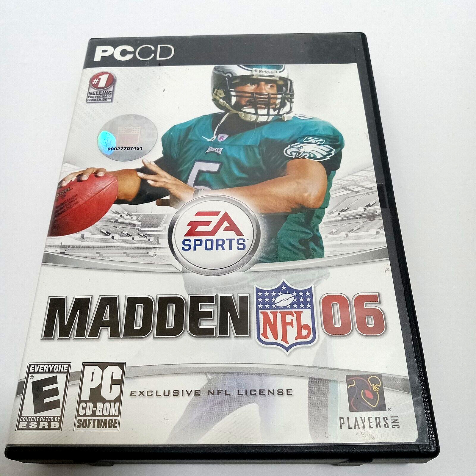 Madden NFL 06 w/ Manual PC CD Game National Football League