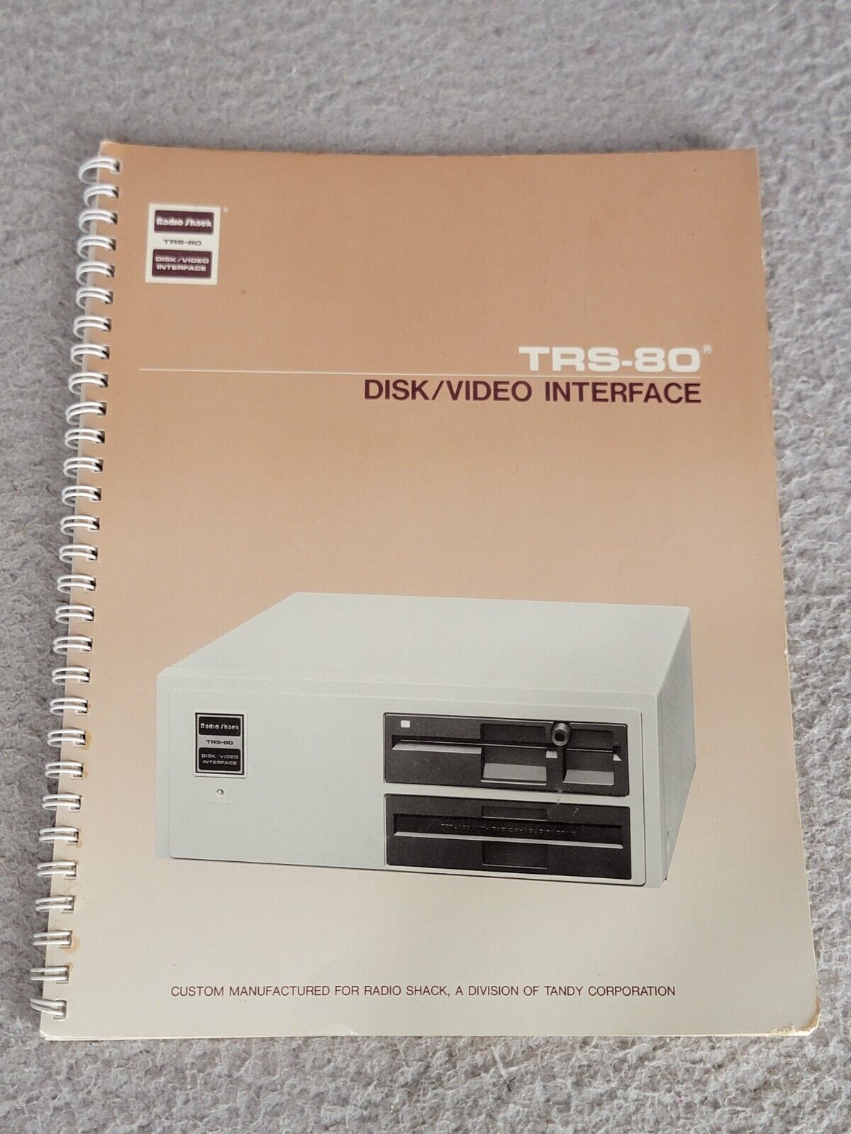 1983 Radio Shack TRS-80 Disk/Video Interface Manual