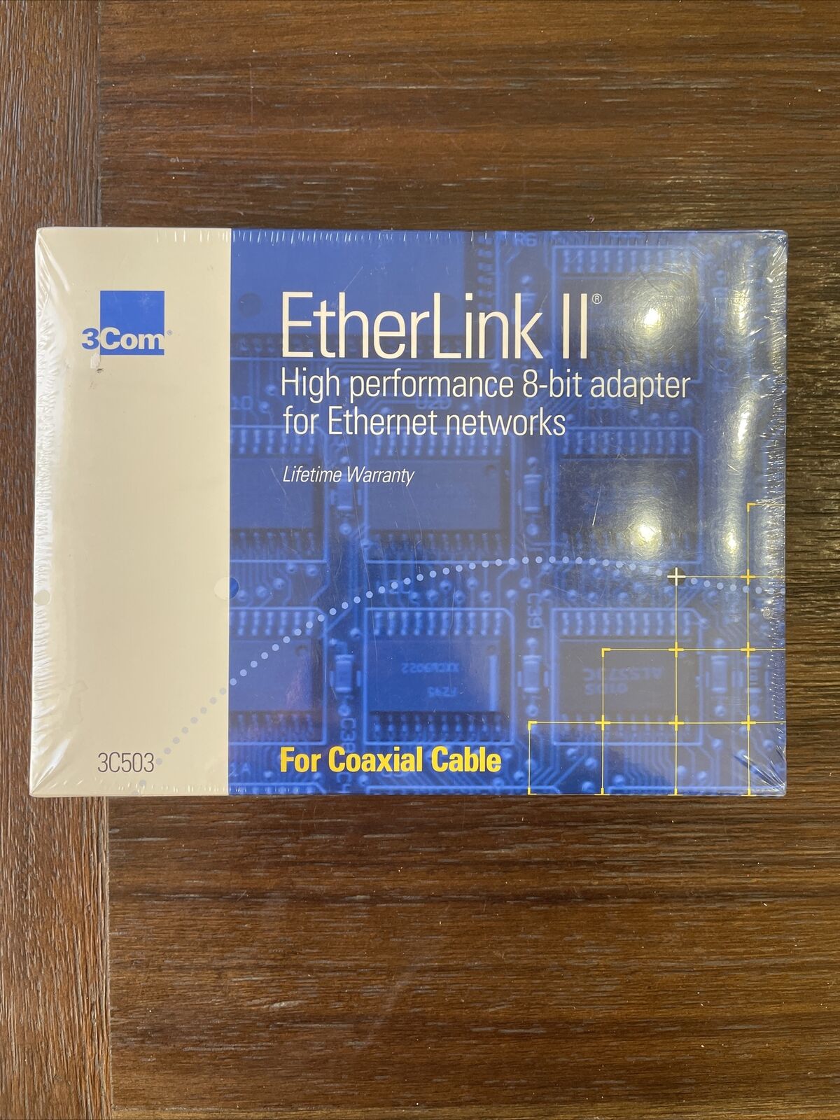 3Com EtherLink II High Performance 8-bit Adapter 3C503 BRAND NEW IN BOX Ethernet