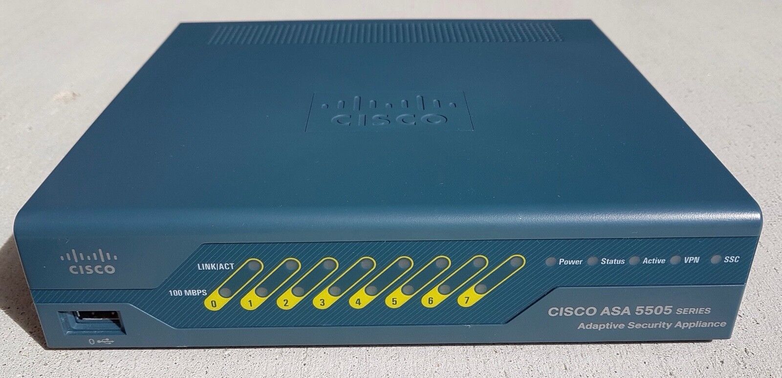 Cisco ASA 5505 VPN Firewall Security Appliance 1x PoE port