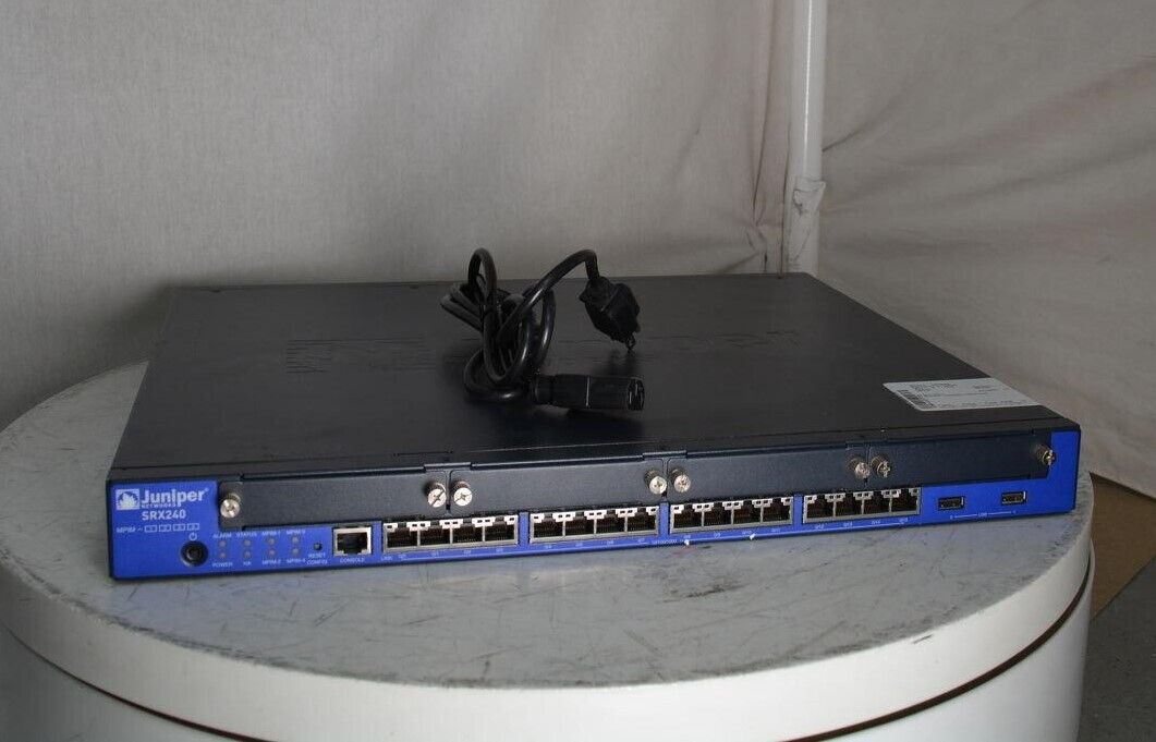Juniper Networks SRX240 SRX240H Services Gateway SEE NOTES
