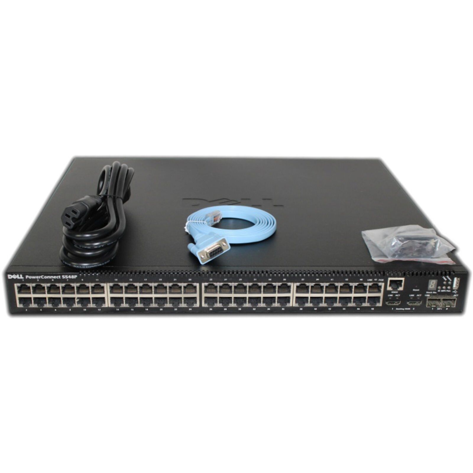 Dell PowerConnect 5548P 48P 1GbE PoE 2P 10GbE SFP Switch