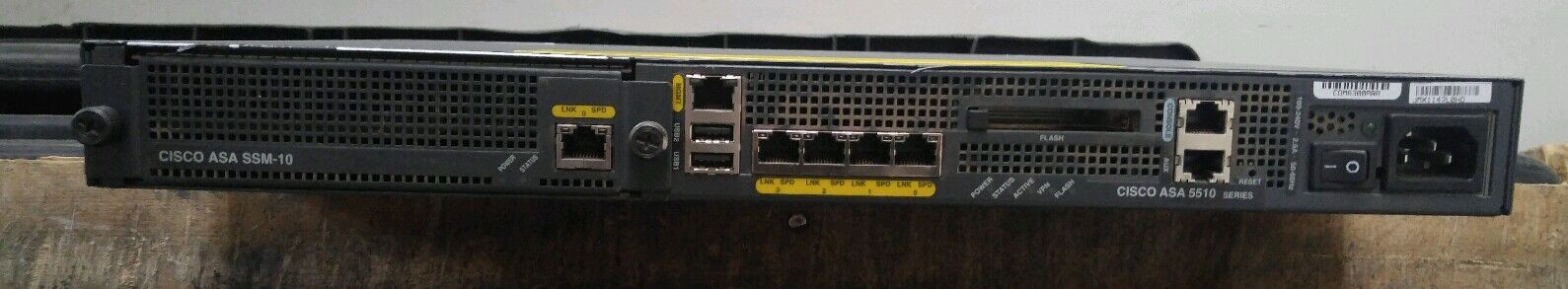 Cisco ASA5510-SEC-BUN-K9 Security Plus Unlimited Inside Hosts SSM-10 3DES AES