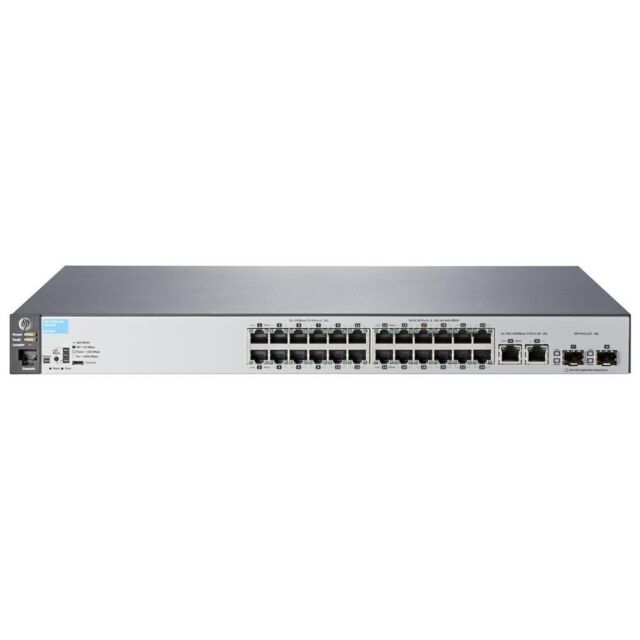 HP  (J9782A#ABA) 24-Ports Rack-Mountable Ethernet Switch