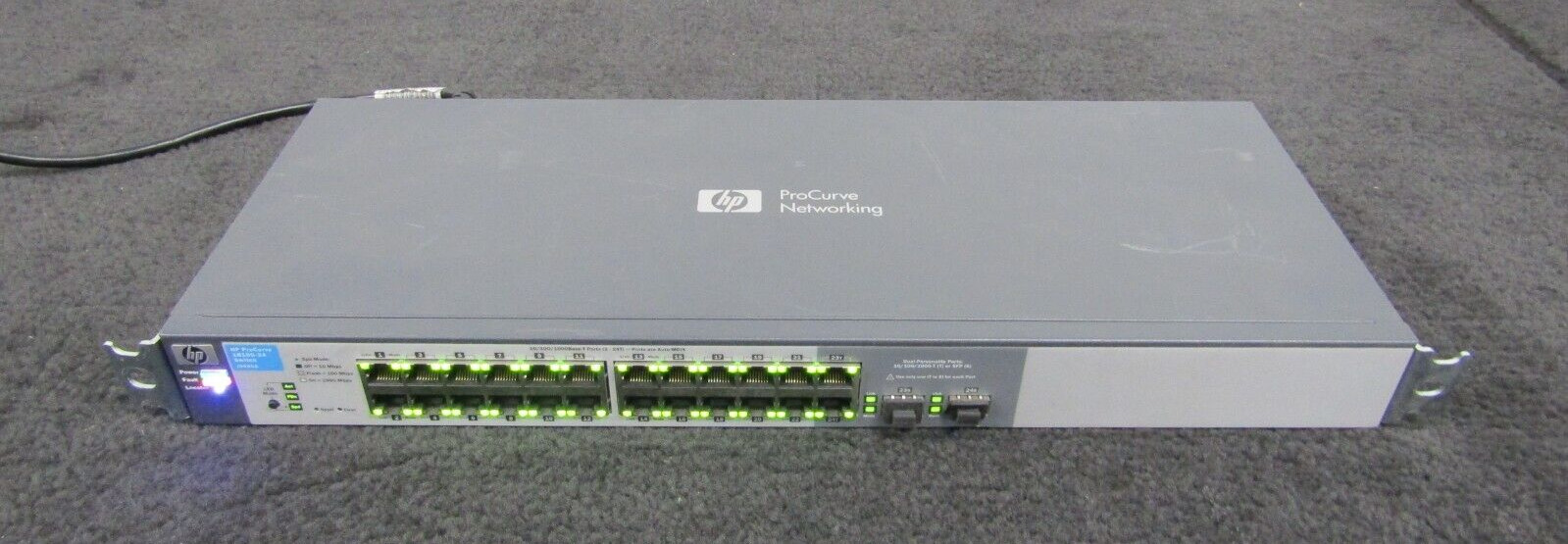 HP  24-Port Gigabit Ethetrnet Network Switch J9450A ProCurve 1810G-24 Switch