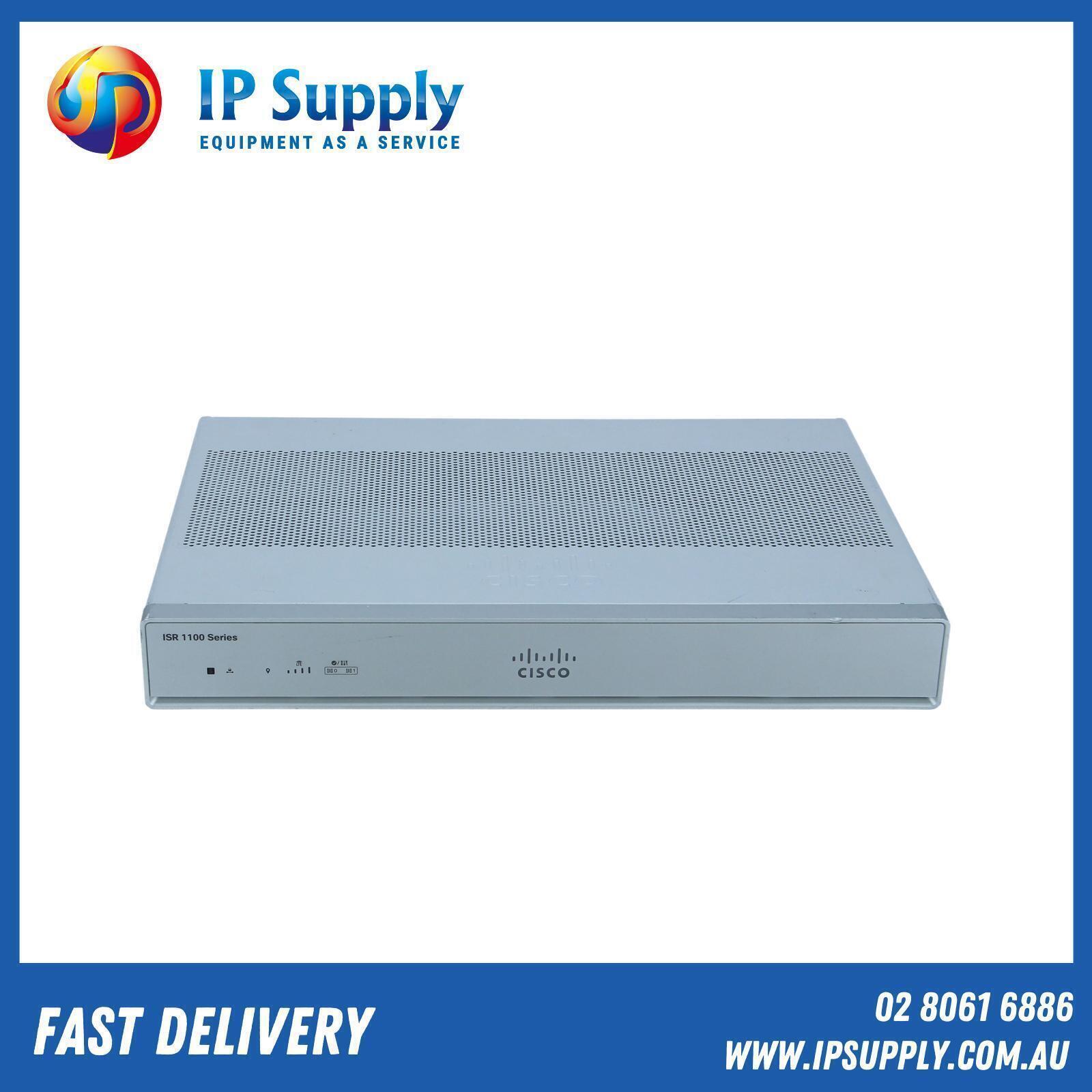 Cisco C1113-8PLTELA ISR 1100 GFAST GE SFP Router w/ LTE Adv LATAM APAC