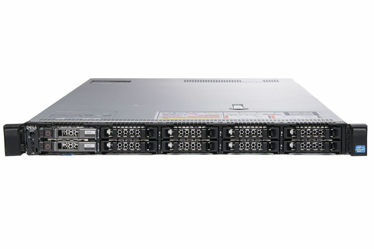 Dell PowerEdge R620 2x 6C E5-2620 2.0Ghz 32GB Ram 2x 3.84TB SSD 1U Rack Server