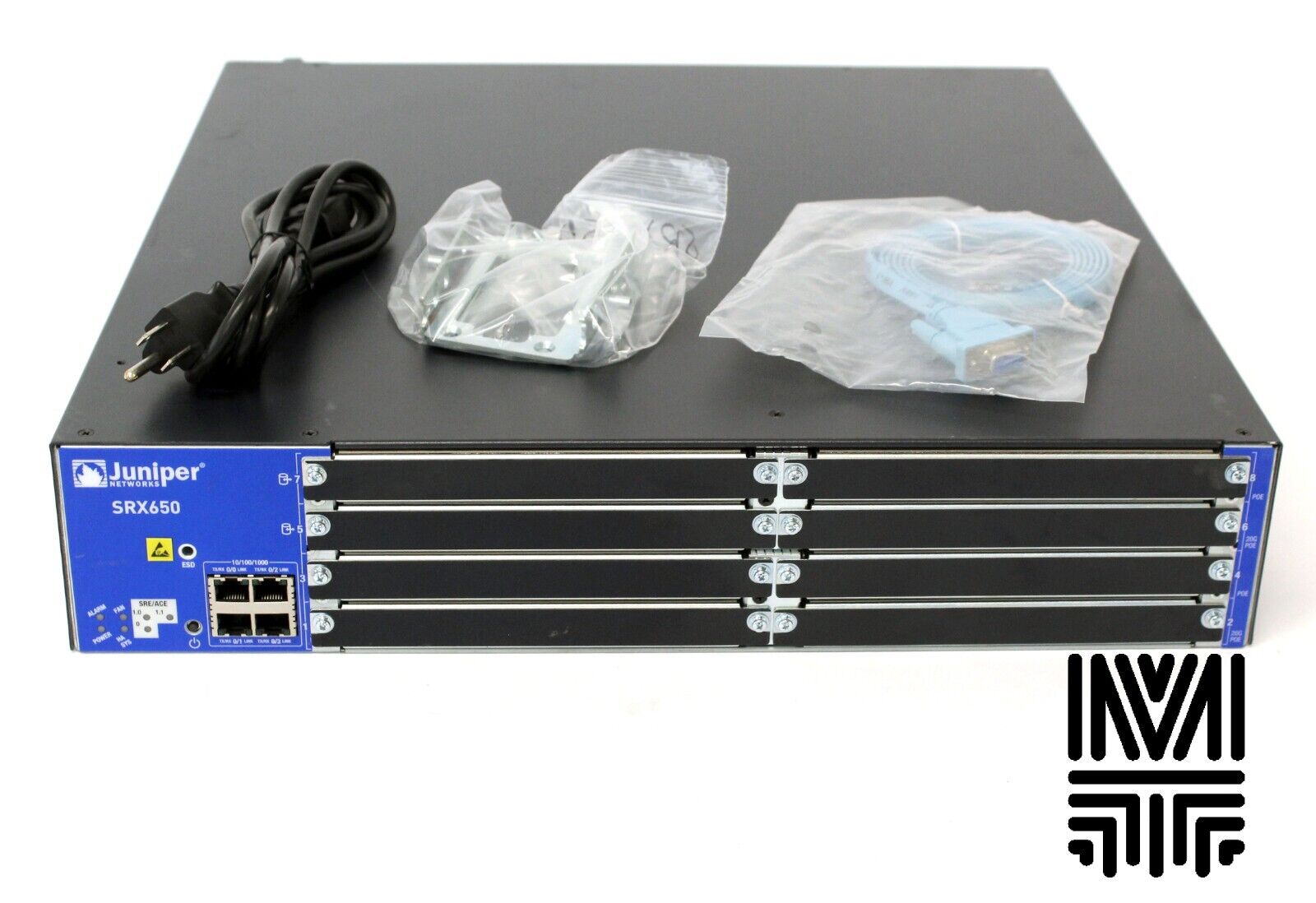 Juniper SRX650 Services Gateway 10/100/1000 Ethernet LAN Firewall 8 GPIM Slots