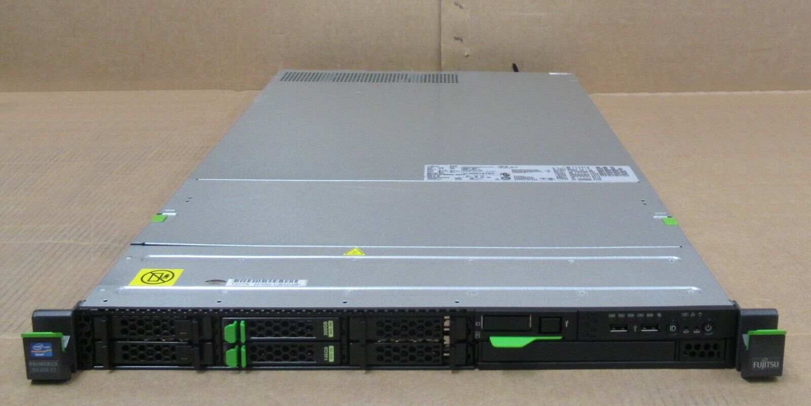 Fujitsu Primergy RX200 S7 2x E5-2620 2GHz 96GB Ram 300GB HDD 1U Rackmount Server