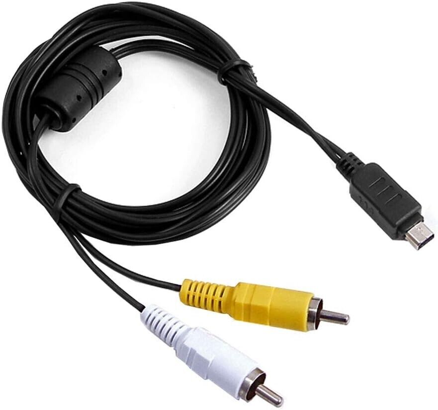AV A/V Audio Video TV-Out Cable/Cord/for Olympus Stylus Digital Camera