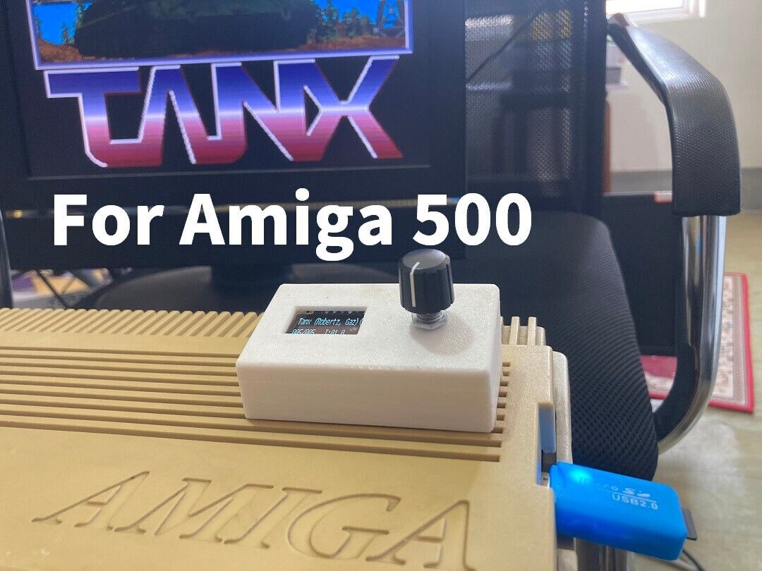 Amiga 500 Gotek USB Floppy Drive Emulator Complete Kit with Gotek