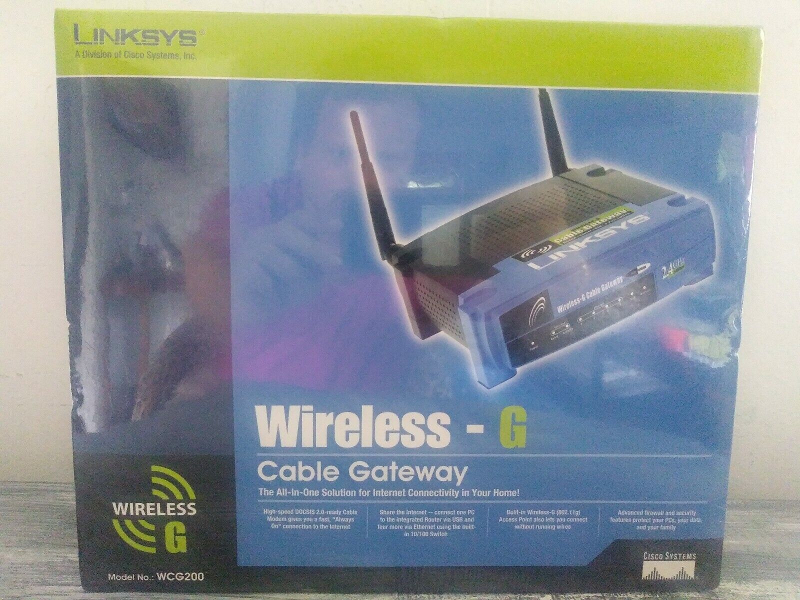 Linksys WCG200 Wireless-G Cable Gateway Router