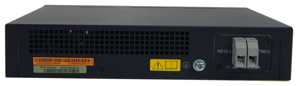 HP H3C S3100-8 DC EI 0235A23T Switch New JD316A