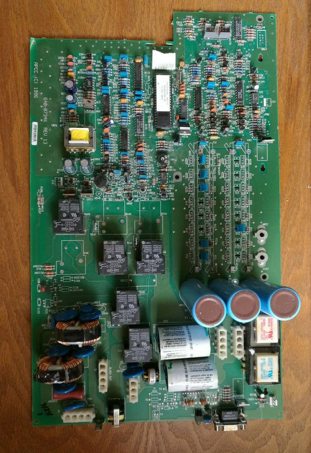 APC 640-0734K Rev 13,  Board. Main-Power Battery Backup Controller-Board 
