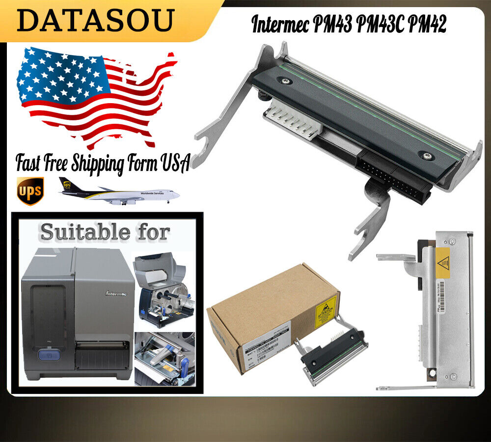 US OEM 300dpi Print head For Intermec PM43/43C PM42 Thermal Printer 710-179S-001
