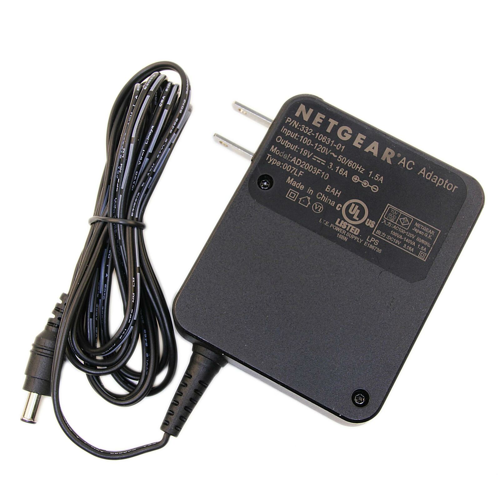 Genuine NETGEAR 19.00V 3.16A 60W Charger AC Adapter Power Cord