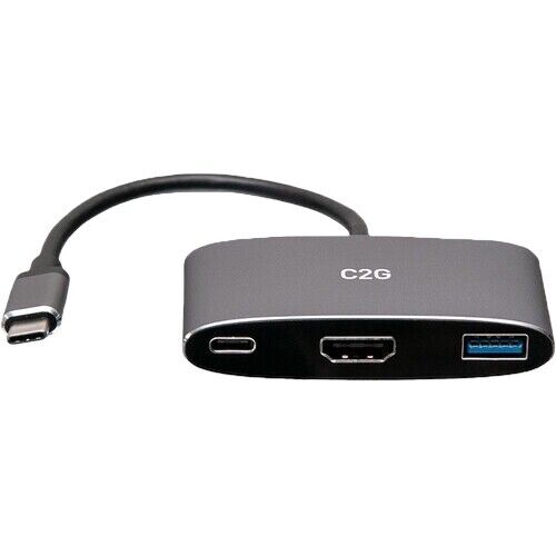 NEW C2G 543460 USB-C Mini Dock with HDMI USB-A 100 USB-C Power Delivery